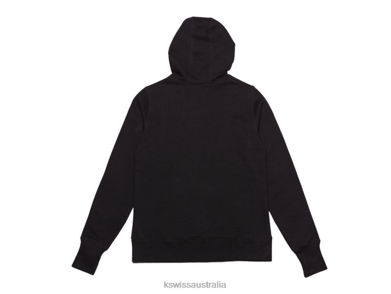 K-Swiss HERITAGE HOODIE Black Women Lifestyle V8JJT561