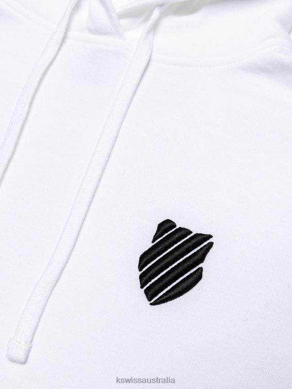 K-Swiss HERITAGE HOODIE White Women Lifestyle V8JJT560