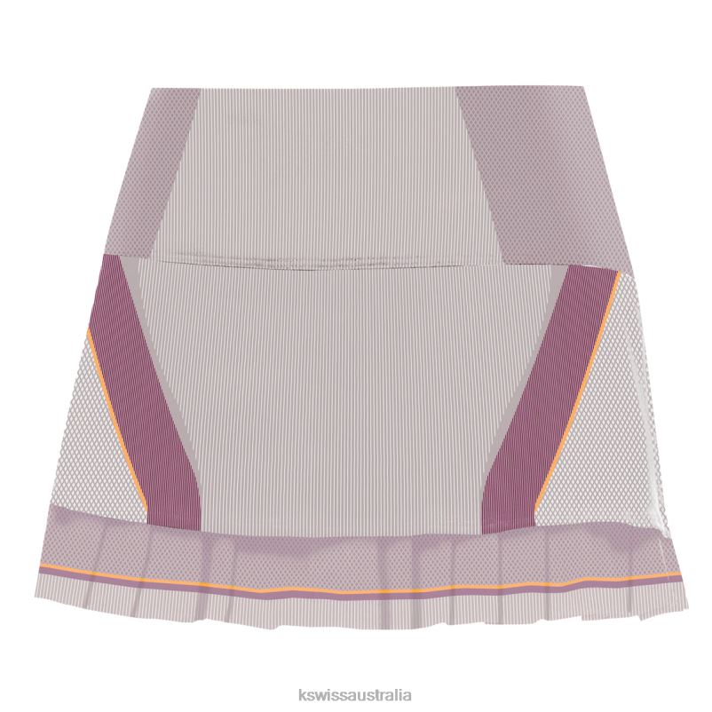 K-Swiss PLEAT SKIRT-12'' Plum Women Lifestyle V8JJT530