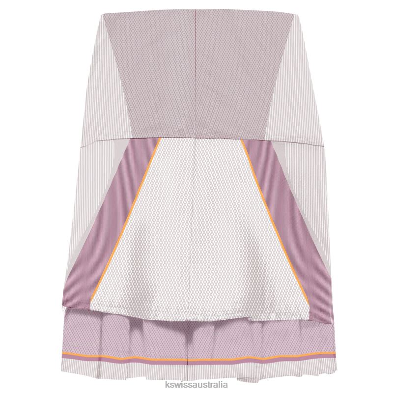 K-Swiss PLEAT SKIRT-12'' Plum Women Lifestyle V8JJT530