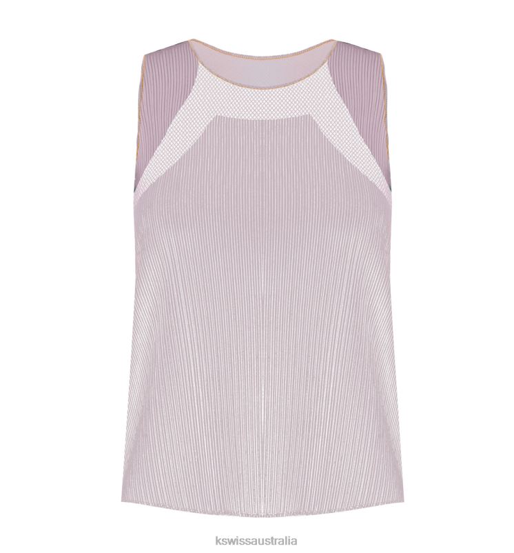 K-Swiss SCULPT PLEATED TANK Plum Women Lifestyle V8JJT531