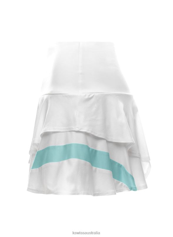 K-Swiss WAVE SKIRT-13'' White/Angel Women Lifestyle V8JJT548