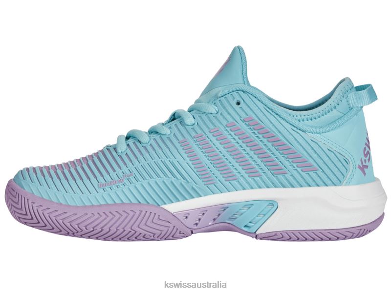 K-Swiss HYPERCOURT SUPREME Angel Blue/Sheer Lilac/Brilliant White Women Shoes V8JJT554