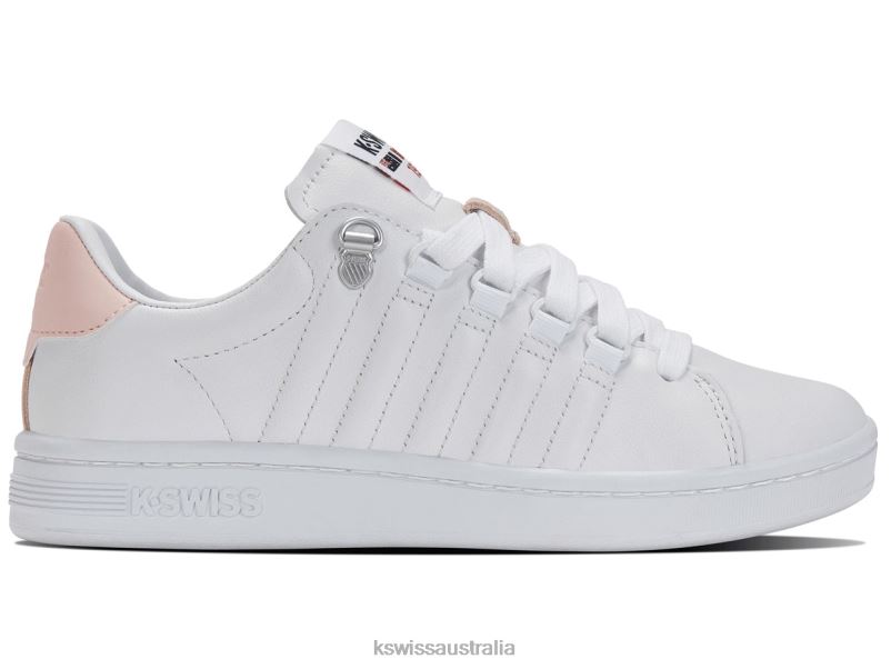 K-Swiss LOZAN II Wht/Heavenlypink Women Shoes V8JJT318