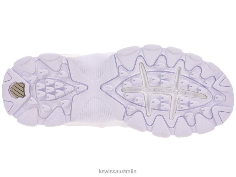 K-Swiss ST329 CMF White/Silver Women Shoes V8JJT371