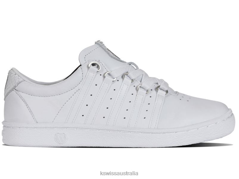 K-Swiss THE PRO White/White Snake Women Shoes V8JJT326