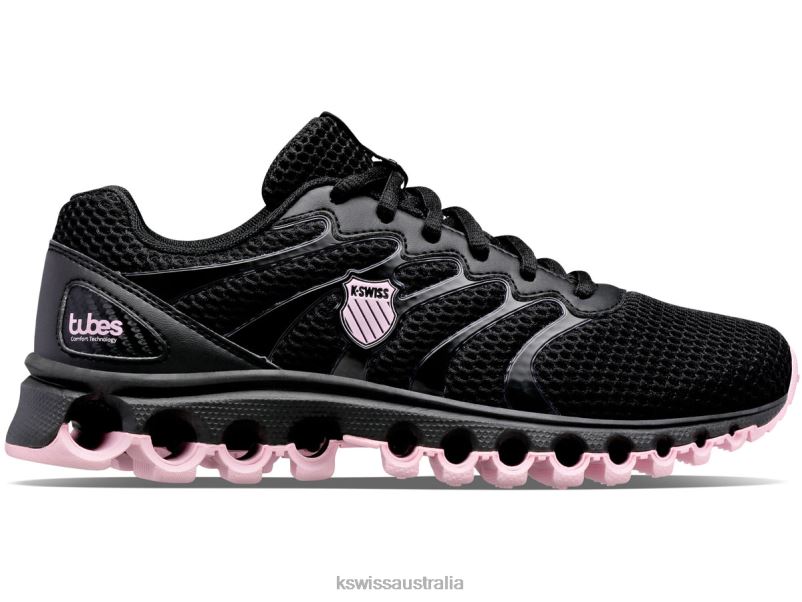 K-Swiss TUBES 200 Black/Cherry Blossom Women Shoes V8JJT358