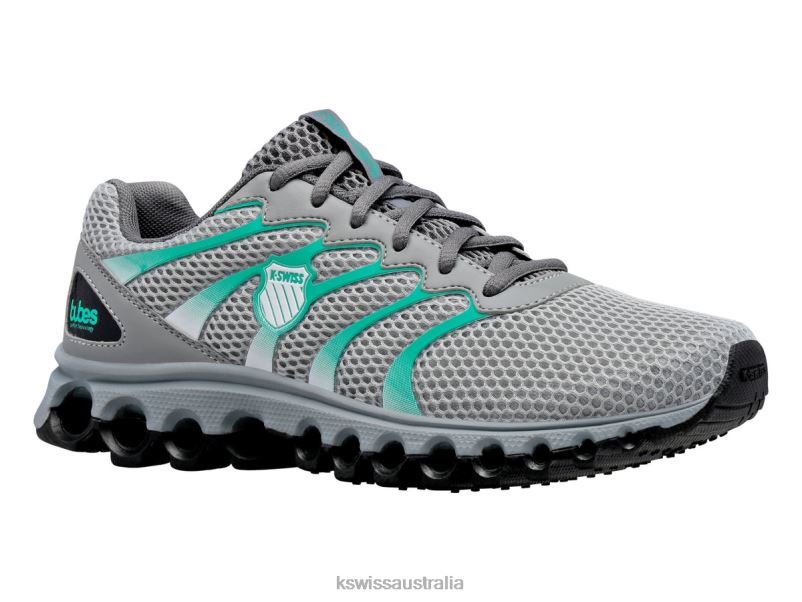 K-Swiss TUBES 200 Highrise/Neon Teal/Black Women Shoes V8JJT367