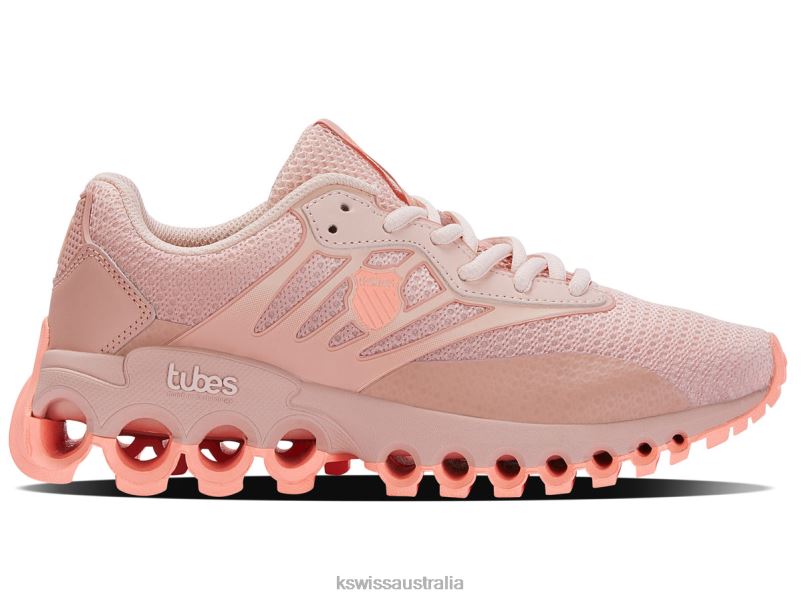 K-Swiss TUBES SPORT Peach Whip/Misty Rose/Lite Neon Coral Women Shoes V8JJT287