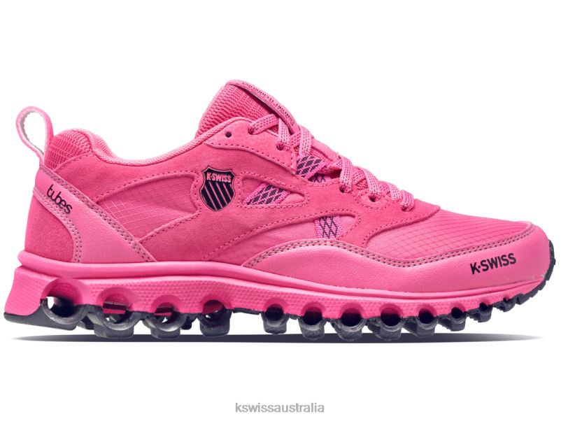 K-Swiss TUBES TRAIL 200 Shocking Pink/Black Women Shoes V8JJT351