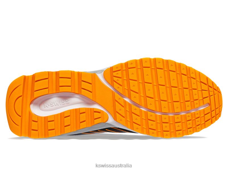 K-Swiss TUBES SPORT X MCLAREN Gray/Black/Papaya Women Shoes V8JJT510