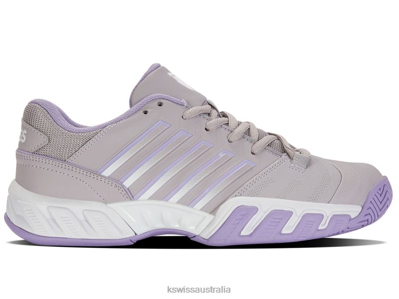 K-Swiss BIGSHOT LIGHT 4 Raindrops/White/Purple Rose Women Shoes V8JJT217