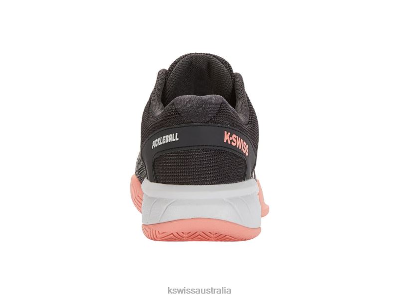 K-Swiss EXPRESS LIGHT PICKLEBALL Asphalt/Steel Gray/Peach Women Shoes V8JJT224
