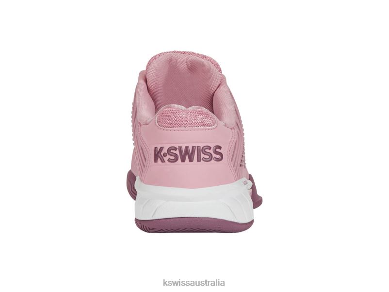 K-Swiss HYPERCOURT EXPRESS 2 Cameo Pink/Grape Nectar/Orchid Haze Women Shoes V8JJT528