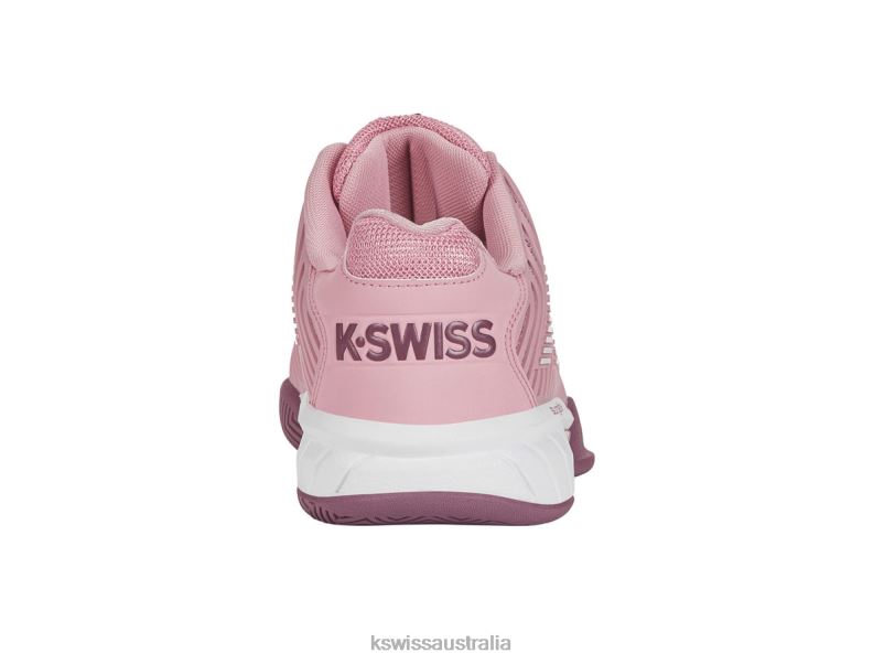 K-Swiss HYPERCOURT EXPRESS 2-WIDE Cameo Pink/Grape Nectar/Orchid Haze Women Shoes V8JJT529