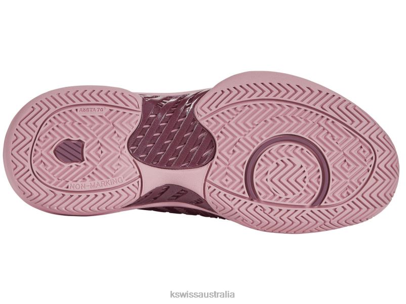 K-Swiss HYPERCOURT SUPREME Grape Nectar/Cameo Pink Women Shoes V8JJT527