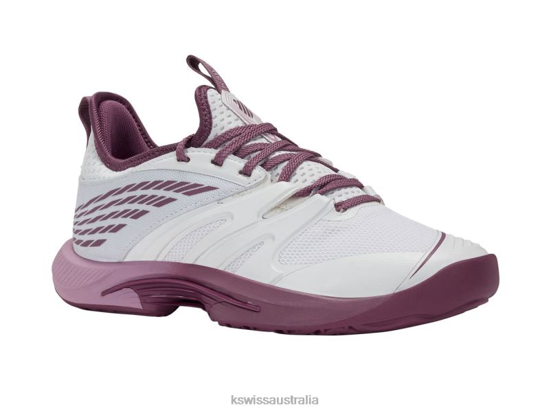 K-Swiss SPEEDTRAC White/Grape Nectar/Orchid Haze Women Shoes V8JJT250
