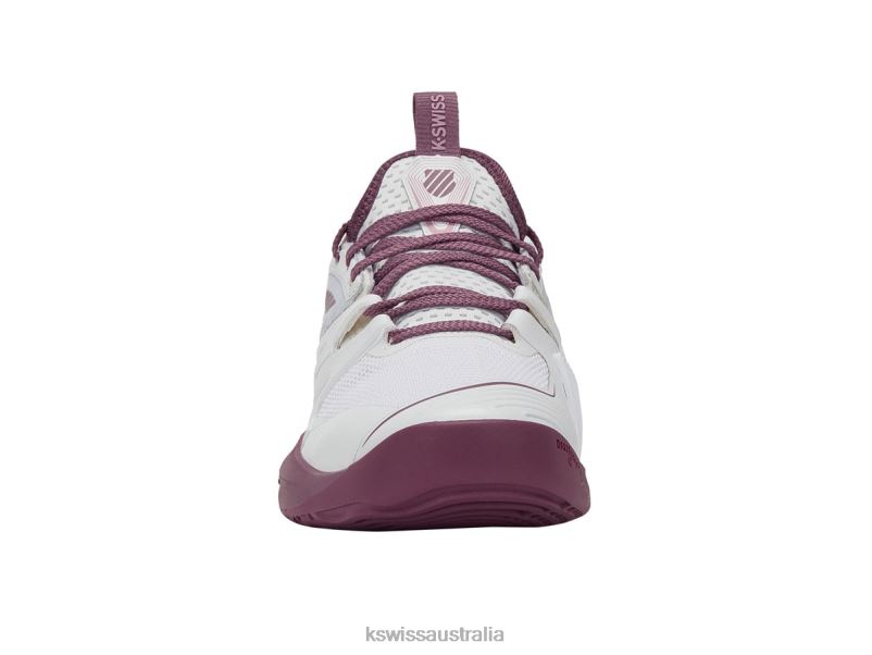 K-Swiss SPEEDTRAC White/Grape Nectar/Orchid Haze Women Shoes V8JJT250