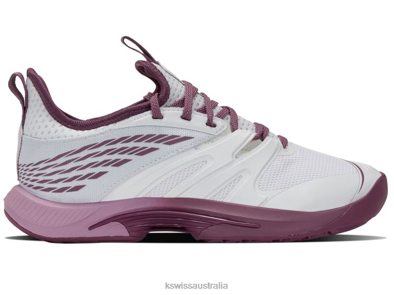 K-Swiss SPEEDTRAC White/Grape Nectar/Orchid Haze Women Shoes V8JJT250