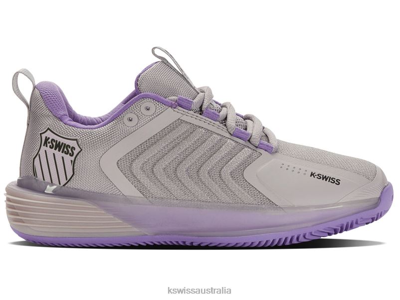 K-Swiss ULTRASHOT 3 HB Raindrops/Paisley Purple/Moonless Night Women Shoes V8JJT241