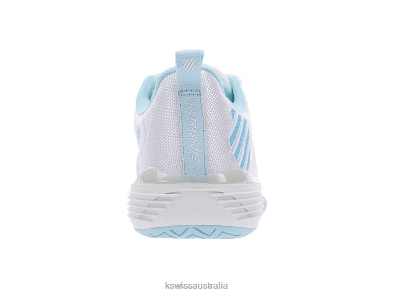 K-Swiss ULTRASHOT 3 White/Blue Glow Women Shoes V8JJT231